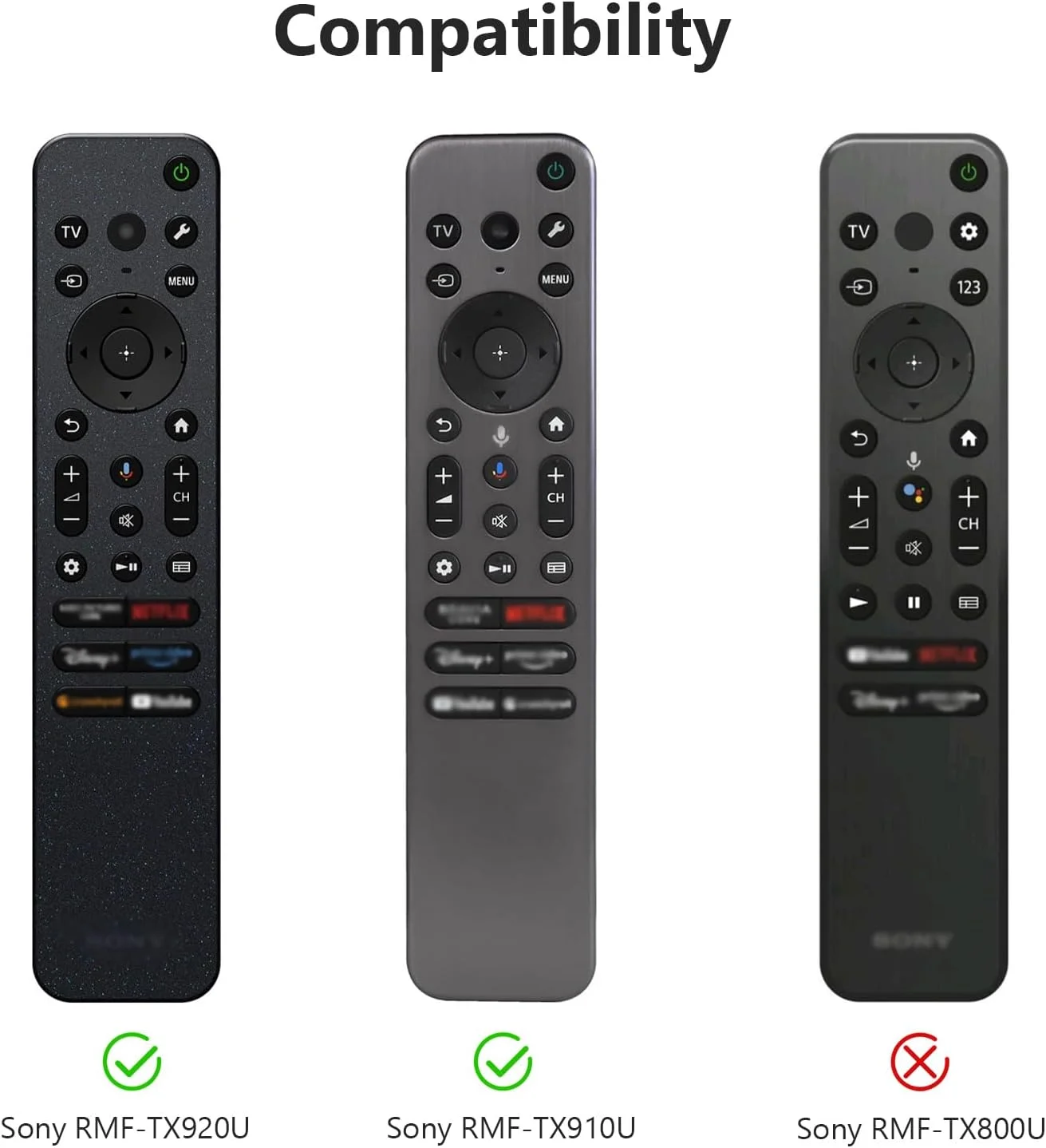 کاور سیلیکونی ریموت کنترل تلویزیون سونی مدل RMF-TX920U/TX910U (مشکی) کاور سیلیکونی ریموت کنترل تلویزیون سونی مدل RMF-TX920U/TX910U (مشکی)