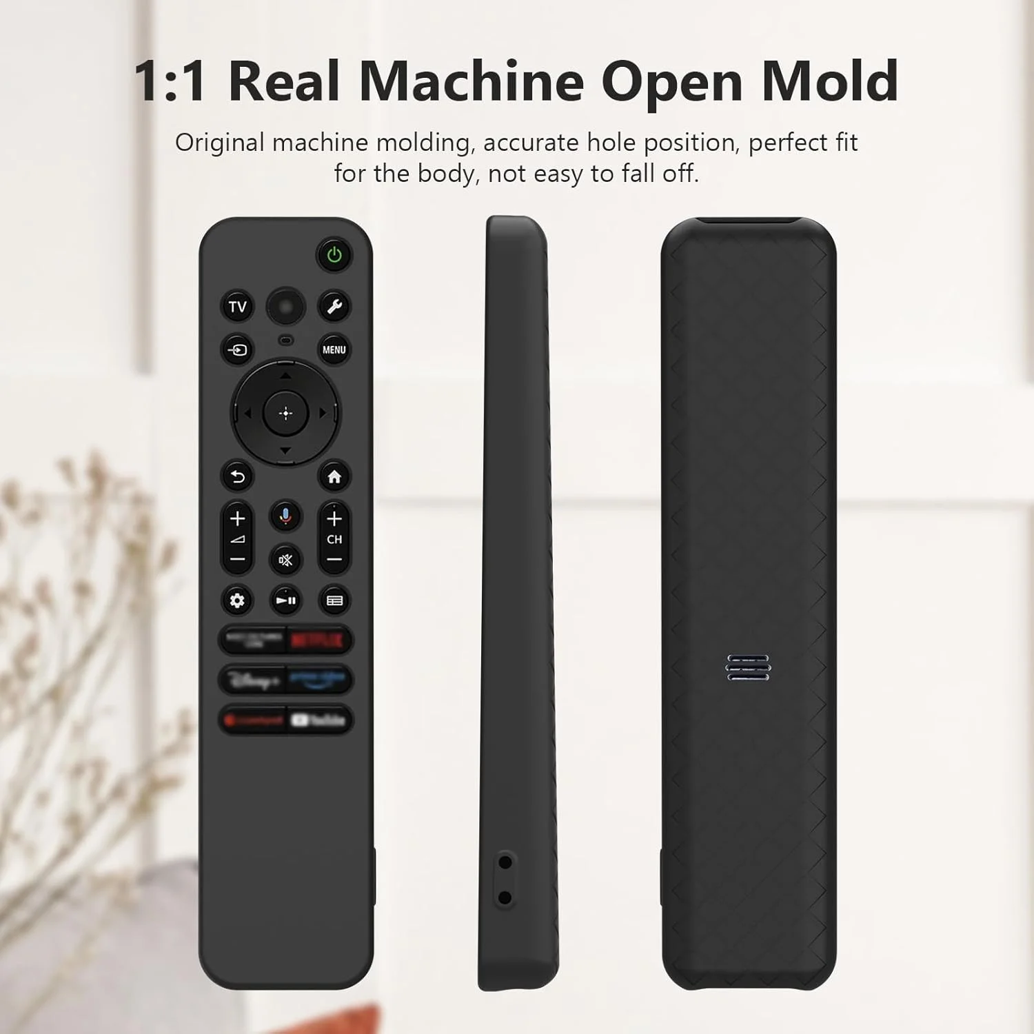 کاور سیلیکونی ریموت کنترل تلویزیون سونی مدل RMF-TX920U/TX910U (مشکی) کاور سیلیکونی ریموت کنترل تلویزیون سونی مدل RMF-TX920U/TX910U (مشکی)