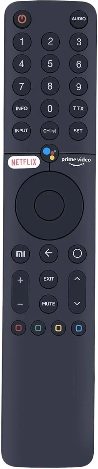 ریموت کنترل جایگزین یونیورسال برای تلویزیون هوشمند شیائومی Mi TV 4S 4A 4X 5X 5A با بلوتوث و کنترل صوتی