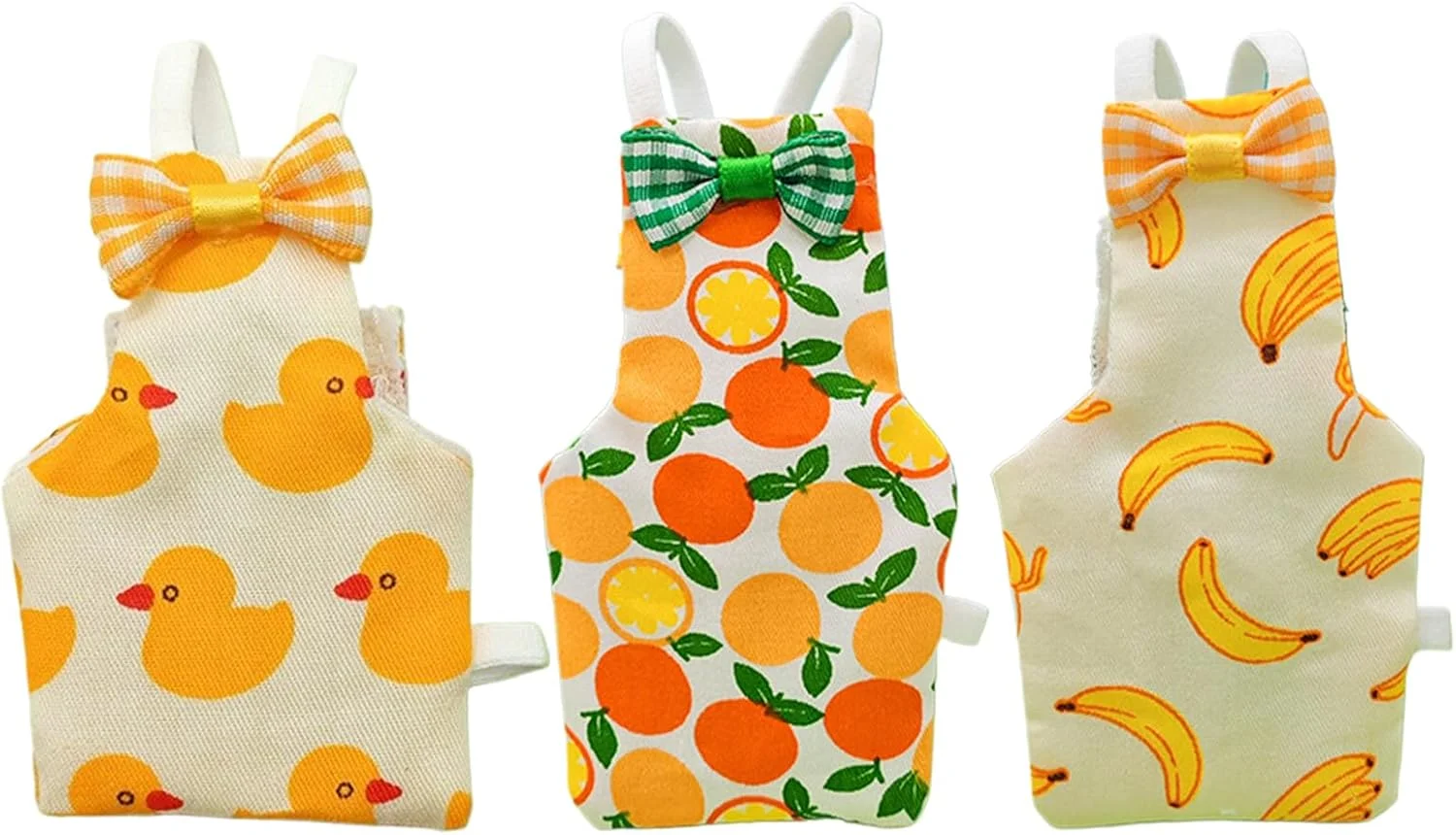 پوشک کبوتر | پوشک پرنده برای عروس هلندی | 3 عدد لباس حیوانات خانگی زیبا با بند برای بالکن هالووین خانه باغ - اتاق نشیمن حیاط پوشک کبوتر | پوشک پرنده برای عروس هلندی | 3 عدد لباس حیوانات خانگی زیبا با بند برای بالکن هالووین خانه باغ - اتاق نشیمن حیاط