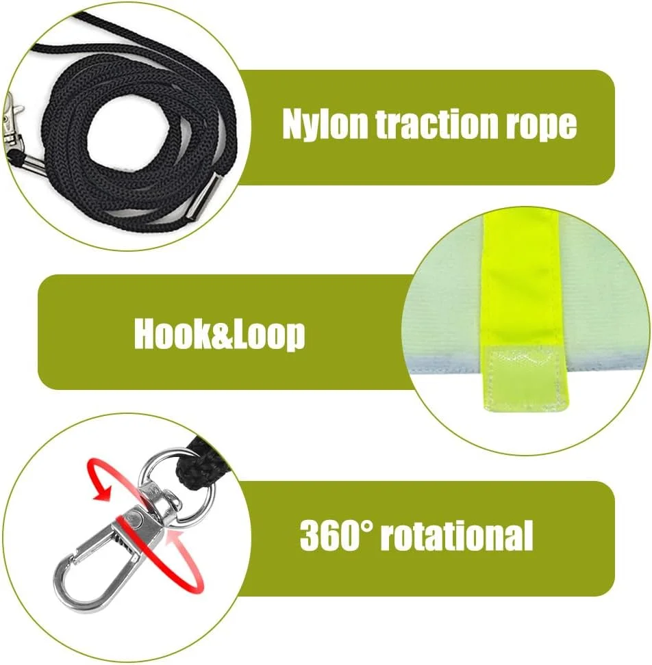 جلیقه مهار پرواز پرنده، لباس پرواز طوطی بازتابنده با افسار و پوشک پرنده برای طوطی های کوچک، عروس هلندی، کانور، مرغ عشق جلیقه مهار پرواز پرنده، لباس پرواز طوطی بازتابنده با افسار و پوشک پرنده برای طوطی های کوچک، عروس هلندی، کانور، مرغ عشق