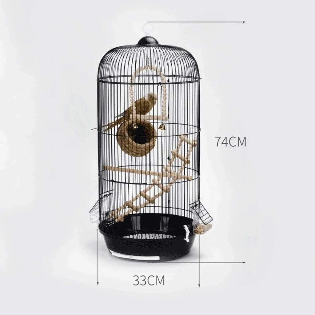 قفس پرنده فولادی پیائولینگ، قفس طوطی، قناری، مرغ عشق، عروس هلندی با چوب نشیمنگاه و ظروف غذا، بادوام قفس پرنده فولادی پیائولینگ، قفس طوطی، قناری، مرغ عشق، عروس هلندی با چوب نشیمنگاه و ظروف غذا، بادوام