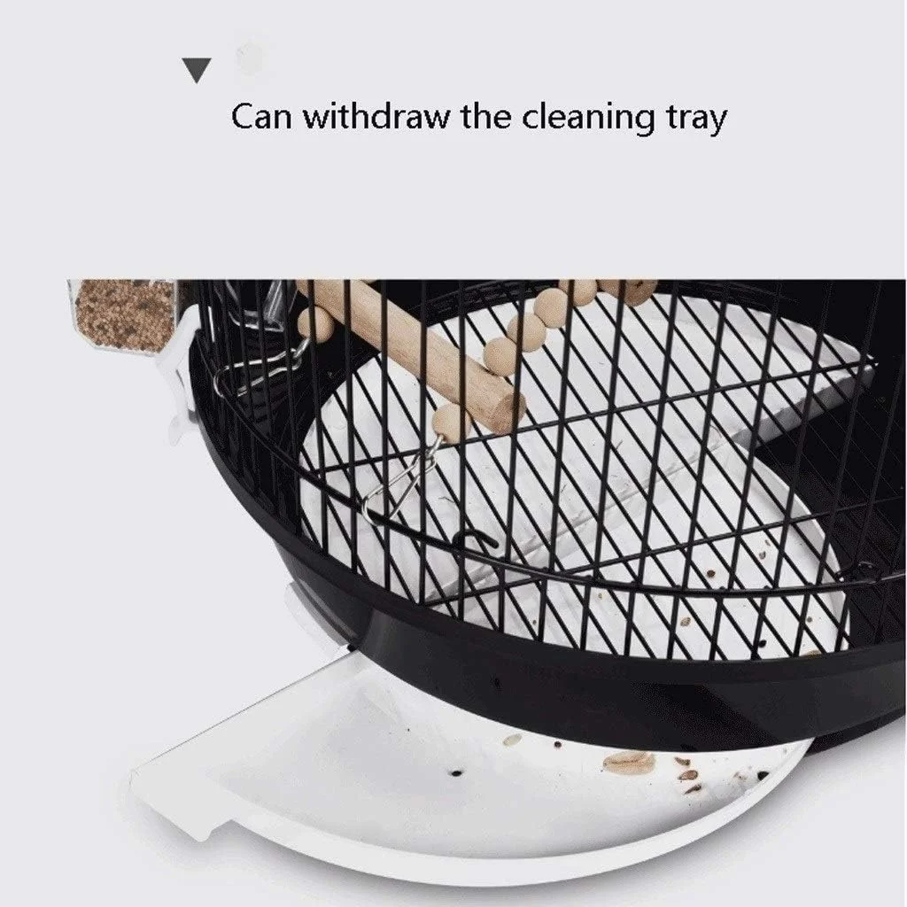 قفس پرنده فولادی پیائولینگ، قفس طوطی، قناری، مرغ عشق، عروس هلندی با چوب نشیمنگاه و ظروف غذا، بادوام قفس پرنده فولادی پیائولینگ، قفس طوطی، قناری، مرغ عشق، عروس هلندی با چوب نشیمنگاه و ظروف غذا، بادوام