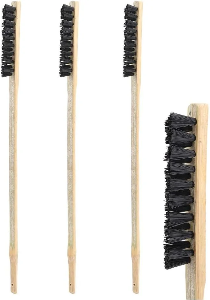YOUTHINK برس قفس پرنده دسته بلند، 3 عدد برس قفس پرنده دسته بلند چوبی بادوام برای تمیز کردن قفس پرندگان طوطی ها، لوازم ضروری YOUTHINK برس قفس پرنده دسته بلند، 3 عدد برس قفس پرنده دسته بلند چوبی بادوام برای تمیز کردن قفس پرندگان طوطی ها، لوازم ضروری