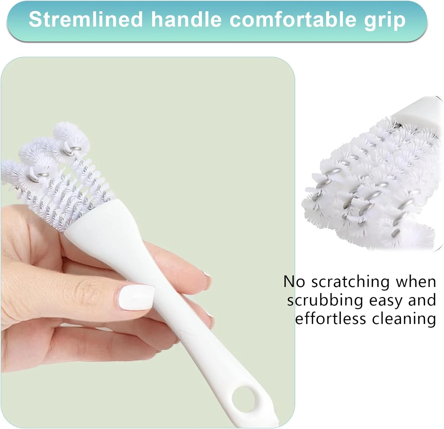 تمیز کننده قفس پرنده Wbgraceful با دسته بلند و بیلچه تمیز کننده قفس پرنده Wbgraceful با دسته بلند و بیلچه