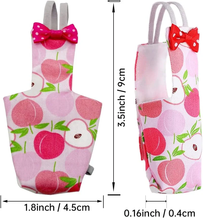 6 عدد پوشک پرنده، پوشک طوطی قابل شستشو و استفاده مجدد با لایه داخلی ضد آب، لباس پرواز پرندگان کوچک نرم برای مرغ عشق، طوطی کوتوله، عروس هلندی 6 عدد پوشک پرنده، پوشک طوطی قابل شستشو و استفاده مجدد با لایه داخلی ضد آب، لباس پرواز پرندگان کوچک نرم برای مرغ عشق، طوطی کوتوله، عروس هلندی