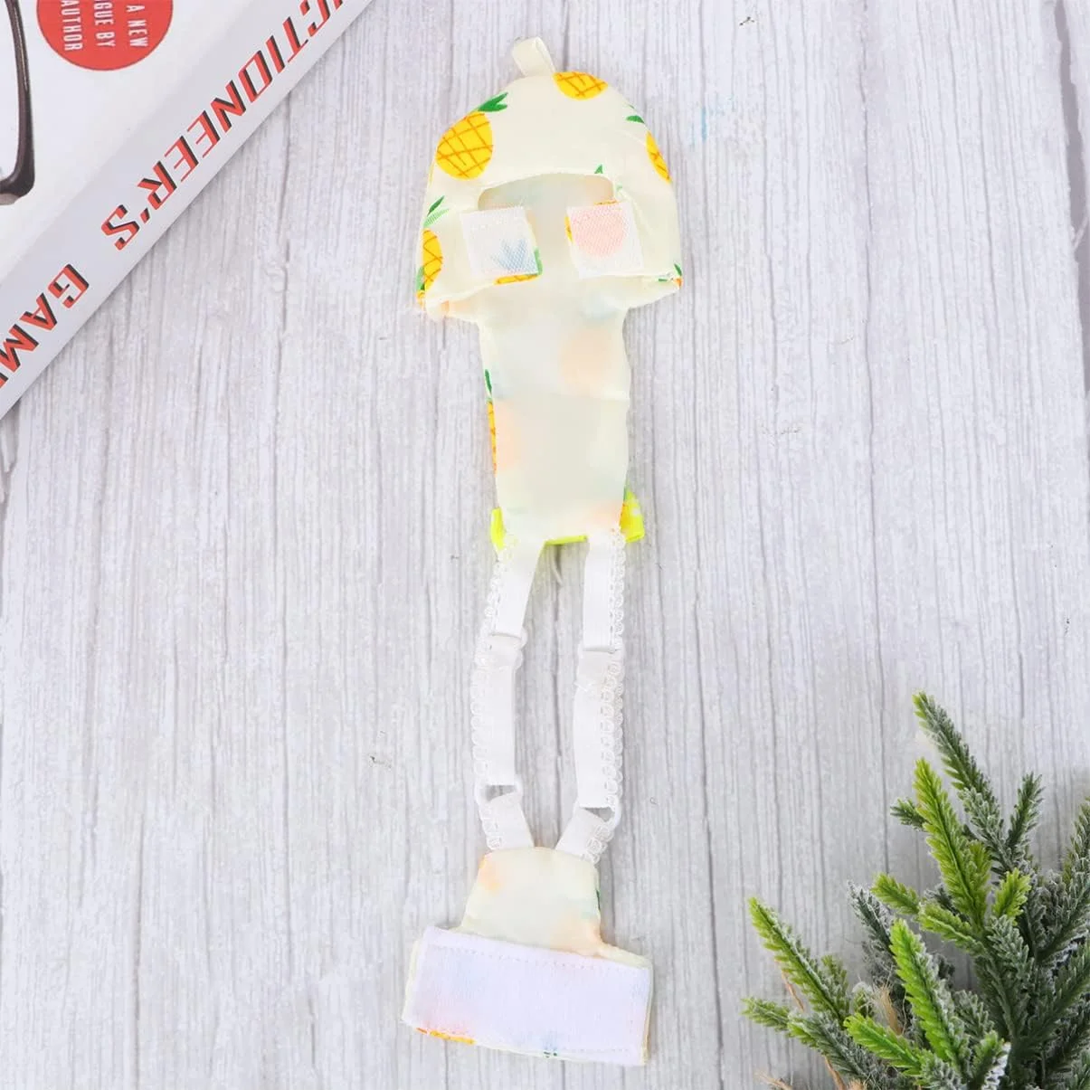 پوشک پرنده قابل شستشو، پوشک طوطی قابل استفاده مجدد، شورت پوشک ضد آب پرنده، لوازم حیوانات خانگی برای عروس هلندی (آناناس L) پوشک پرنده قابل شستشو، پوشک طوطی قابل استفاده مجدد، شورت پوشک ضد آب پرنده، لوازم حیوانات خانگی برای عروس هلندی (آناناس L)