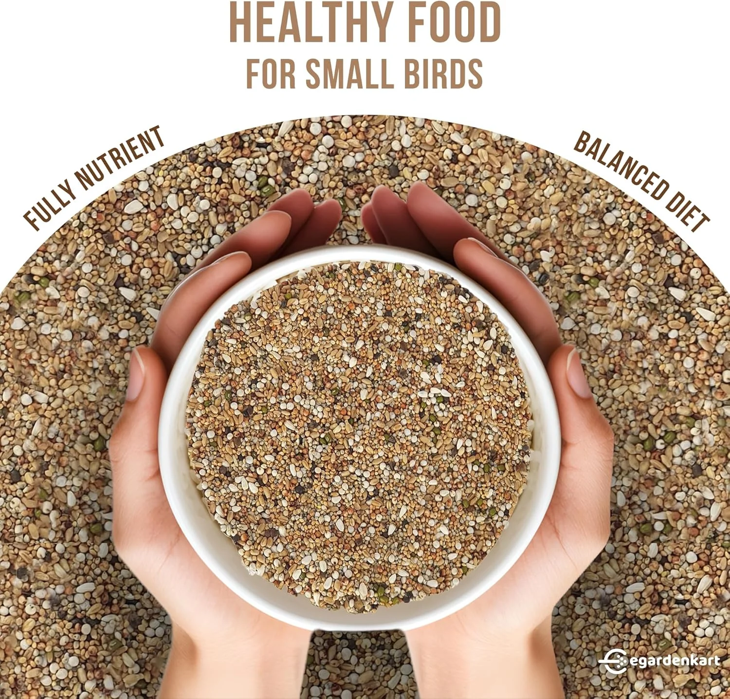 غذای پرندگان وحشی Egardenkart وزن 10 کیلوگرم - مخلوط دانه اقتصادی پرندگان برای انواع پرندگان وحشی | خوراک پرنده برای کبوتر، مینا، چکاوک، بلبل، گنجشک، هدهد | دانه های پرندگان در فضای باز (10 کیلوگرم، دانه های کوچک) غذای پرندگان وحشی Egardenkart وزن 10 کیلوگرم - مخلوط دانه اقتصادی پرندگان برای انواع پرندگان وحشی | خوراک پرنده برای کبوتر، مینا، چکاوک، بلبل، گنجشک، هدهد | دانه های پرندگان در فضای باز (10 کیلوگرم، دانه های کوچک)