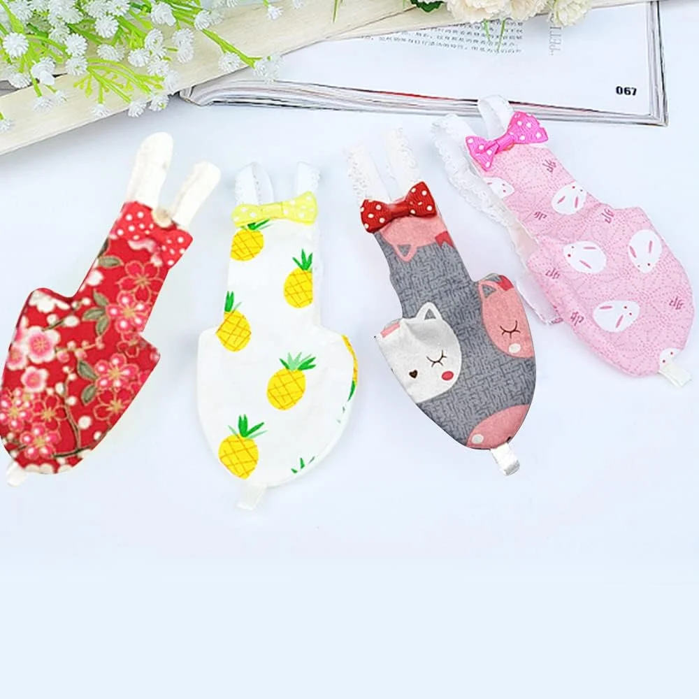 ست چهارتایی پوشک پرنده، قابل شستشو و استفاده مجدد، لباس پرواز نرم پرندگان، لباس محافظ پرنده با لایه داخلی ضد آب برای طوطی ماکائو، باجی و کاکادو ست چهارتایی پوشک پرنده، قابل شستشو و استفاده مجدد، لباس پرواز نرم پرندگان، لباس محافظ پرنده با لایه داخلی ضد آب برای طوطی ماکائو، باجی و کاکادو