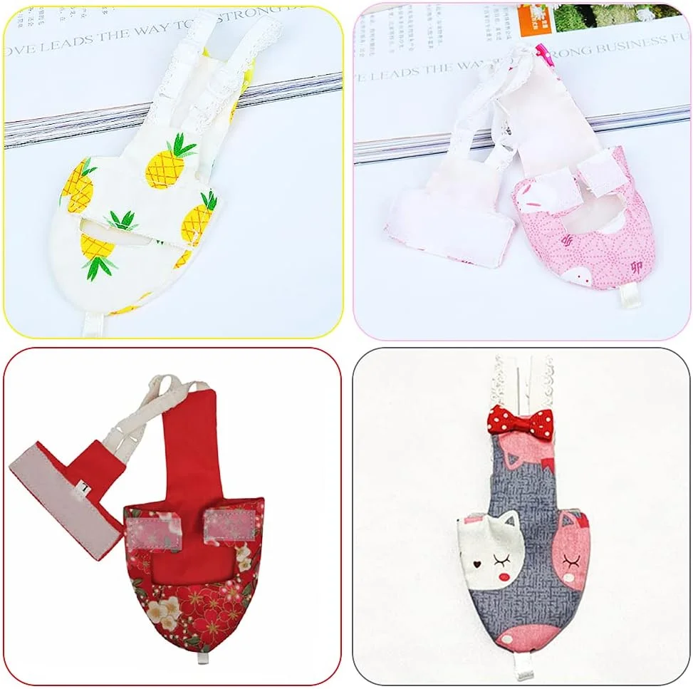 ست چهارتایی پوشک پرنده، قابل شستشو و استفاده مجدد، لباس پرواز نرم پرندگان، لباس محافظ پرنده با لایه داخلی ضد آب برای طوطی ماکائو، باجی و کاکادو ست چهارتایی پوشک پرنده، قابل شستشو و استفاده مجدد، لباس پرواز نرم پرندگان، لباس محافظ پرنده با لایه داخلی ضد آب برای طوطی ماکائو، باجی و کاکادو