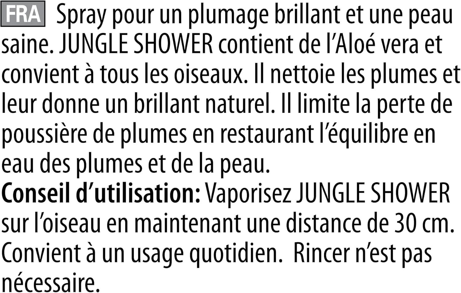 اسپری پرندگان حاوی آلوئه ورا ورسلا-لاگا Oropharma Jungle Shower - برای پرهای براق و پوست سالم - 500 میلی لیتر اسپری پرندگان حاوی آلوئه ورا ورسلا-لاگا Oropharma Jungle Shower - برای پرهای براق و پوست سالم - 500 میلی لیتر
