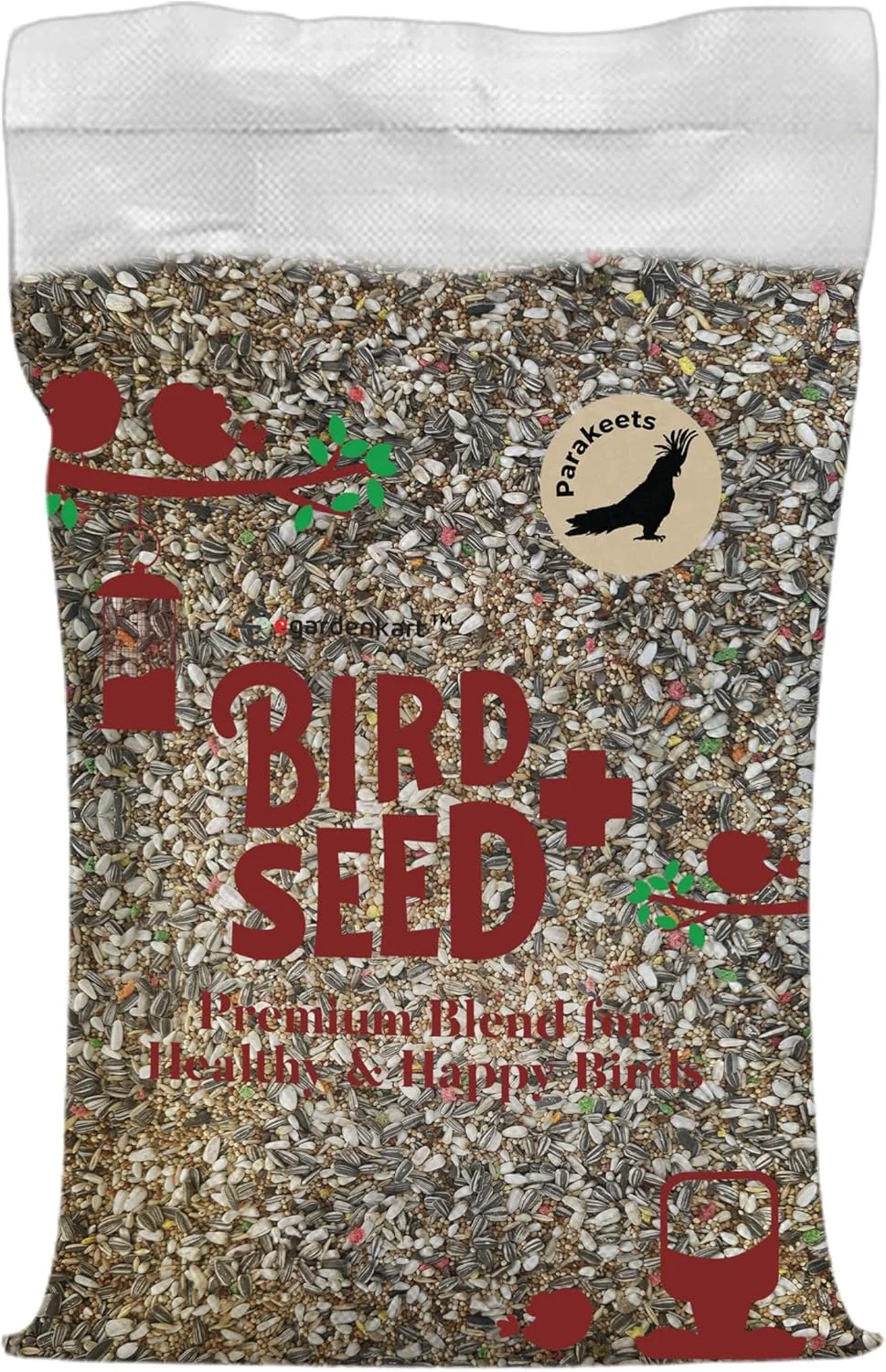 ایگاردن کارت، غذای پرمیوم پرندگان برای مرغ عشق - 20 کیلوگرم | دانه پرنده برای مرغ عشق و پرندگان کوچک | مخلوط غذای پرندگان غنی از مواد مغذی برای سلامتی و شادی (20 کیلوگرم) ایگاردن کارت، غذای پرمیوم پرندگان برای مرغ عشق - 20 کیلوگرم | دانه پرنده برای مرغ عشق و پرندگان کوچک | مخلوط غذای پرندگان غنی از مواد مغذی برای سلامتی و شادی (20 کیلوگرم)