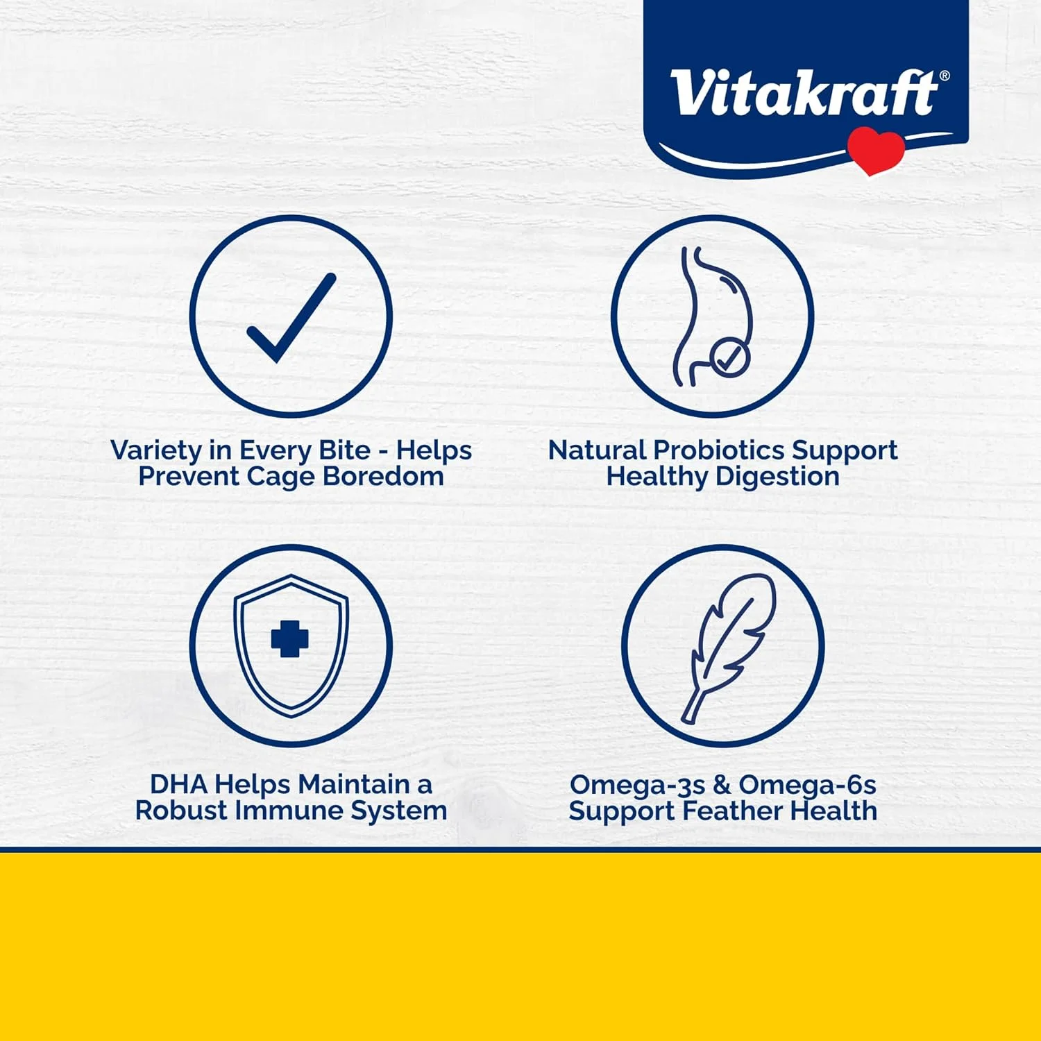 غذای پرنده ویتامین دار ویتاکرافت منو پریمیوم برای مرغ عشق غذای پرنده ویتامین دار ویتاکرافت منو پریمیوم برای مرغ عشق