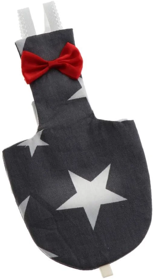 لباس پرواز و پوشک پرنده طوطی Tenlacum مناسب گرین چیک کانور، آمازون، اکلکتوس و غیره - (سایز L طرح ستاره) لباس پرواز و پوشک پرنده طوطی Tenlacum مناسب گرین چیک کانور، آمازون، اکلکتوس و غیره - (سایز L طرح ستاره)