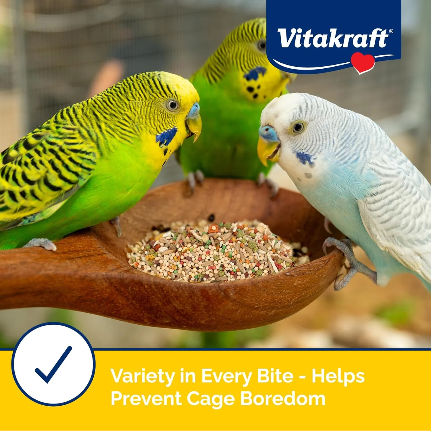 غذای پرنده ویتامین دار ویتاکرافت منو پریمیوم برای مرغ عشق غذای پرنده ویتامین دار ویتاکرافت منو پریمیوم برای مرغ عشق