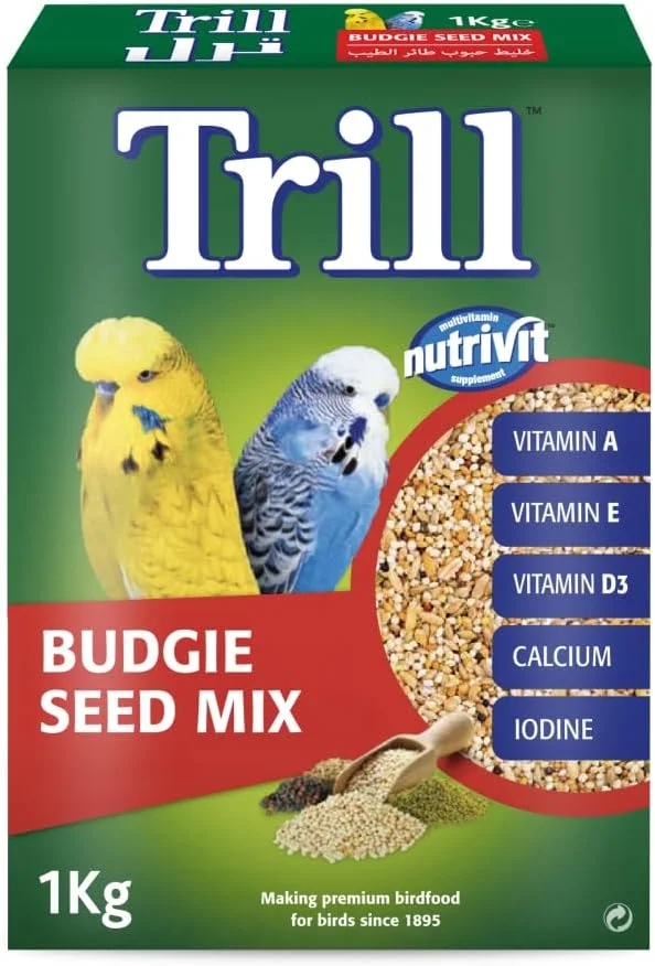 مخلوط دانه تریل برای مرغ عشق 1 کیلوگرمی، غذای پرنده، دانه مرغ عشق، ترکیبی متعادل از دانه های مغذی، غذای کامل برای پرندگان مخلوط دانه تریل برای مرغ عشق 1 کیلوگرمی، غذای پرنده، دانه مرغ عشق، ترکیبی متعادل از دانه های مغذی، غذای کامل برای پرندگان