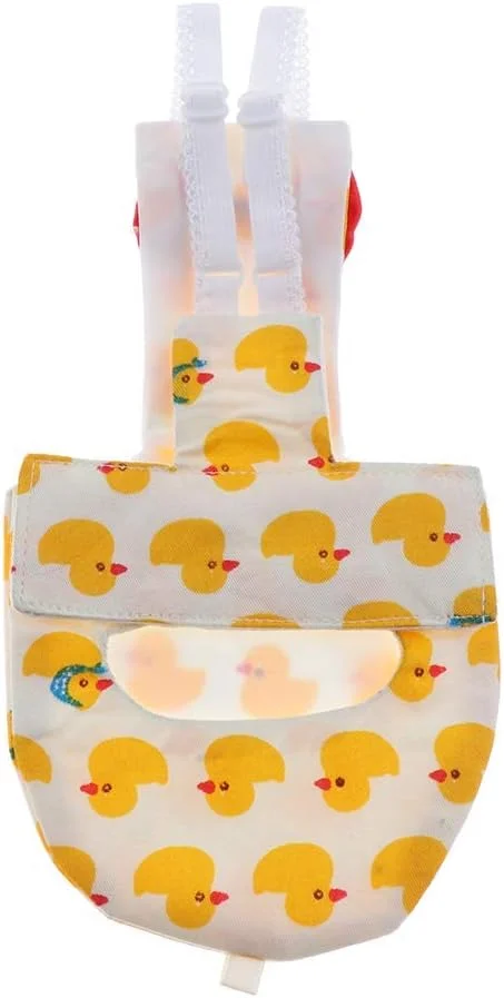 پوشک پرنده Tenlacum، پد ادرار مناسب برای حیوانات خانگی، کبوتر، طوطی، طرح اردک و ماهی (اردک XL) پوشک پرنده Tenlacum، پد ادرار مناسب برای حیوانات خانگی، کبوتر، طوطی، طرح اردک و ماهی (اردک XL)