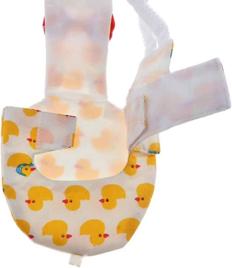 پوشک پرنده Tenlacum، پد ادرار مناسب برای حیوانات خانگی، کبوتر، طوطی، طرح اردک و ماهی (اردک XL) پوشک پرنده Tenlacum، پد ادرار مناسب برای حیوانات خانگی، کبوتر، طوطی، طرح اردک و ماهی (اردک XL)