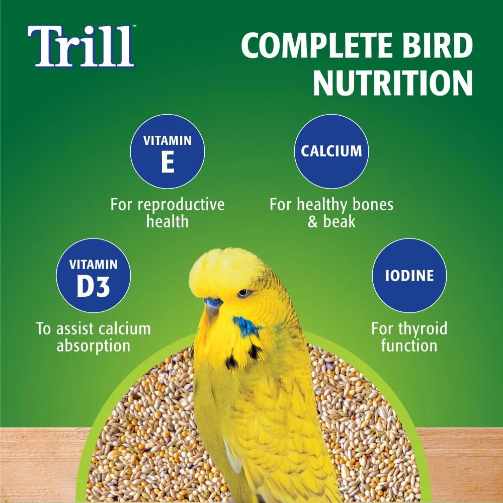 مخلوط دانه تریل برای مرغ عشق 1 کیلوگرمی، غذای پرنده، دانه مرغ عشق، ترکیبی متعادل از دانه های مغذی، غذای کامل برای پرندگان مخلوط دانه تریل برای مرغ عشق 1 کیلوگرمی، غذای پرنده، دانه مرغ عشق، ترکیبی متعادل از دانه های مغذی، غذای کامل برای پرندگان