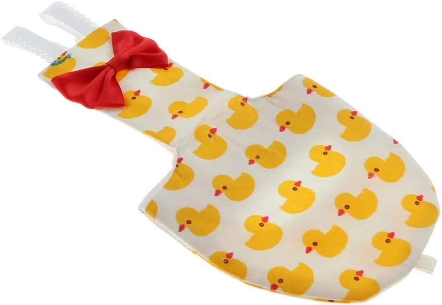 پوشک پرنده Tenlacum، پد ادرار مناسب برای حیوانات خانگی، کبوتر، طوطی، طرح اردک و ماهی (اردک XL) پوشک پرنده Tenlacum، پد ادرار مناسب برای حیوانات خانگی، کبوتر، طوطی، طرح اردک و ماهی (اردک XL)