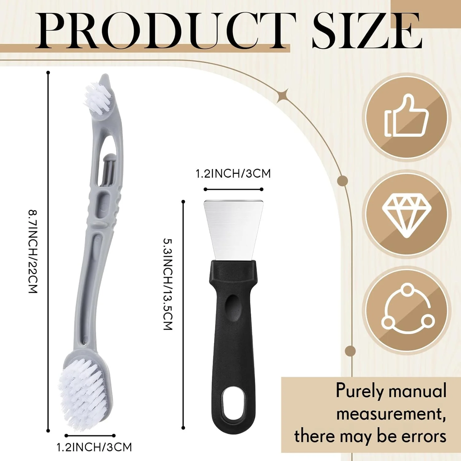 تمیز کننده قفس پرنده Teenyyou با دو برس، کاردک تمیز کننده فضولات پرنده از جنس استیل ضد زنگ، ابزار دسته بلند برای تمیز کردن قفس های طوطی و سایر حیوانات خانگی تمیز کننده قفس پرنده Teenyyou با دو برس، کاردک تمیز کننده فضولات پرنده از جنس استیل ضد زنگ، ابزار دسته بلند برای تمیز کردن قفس های طوطی و سایر حیوانات خانگی