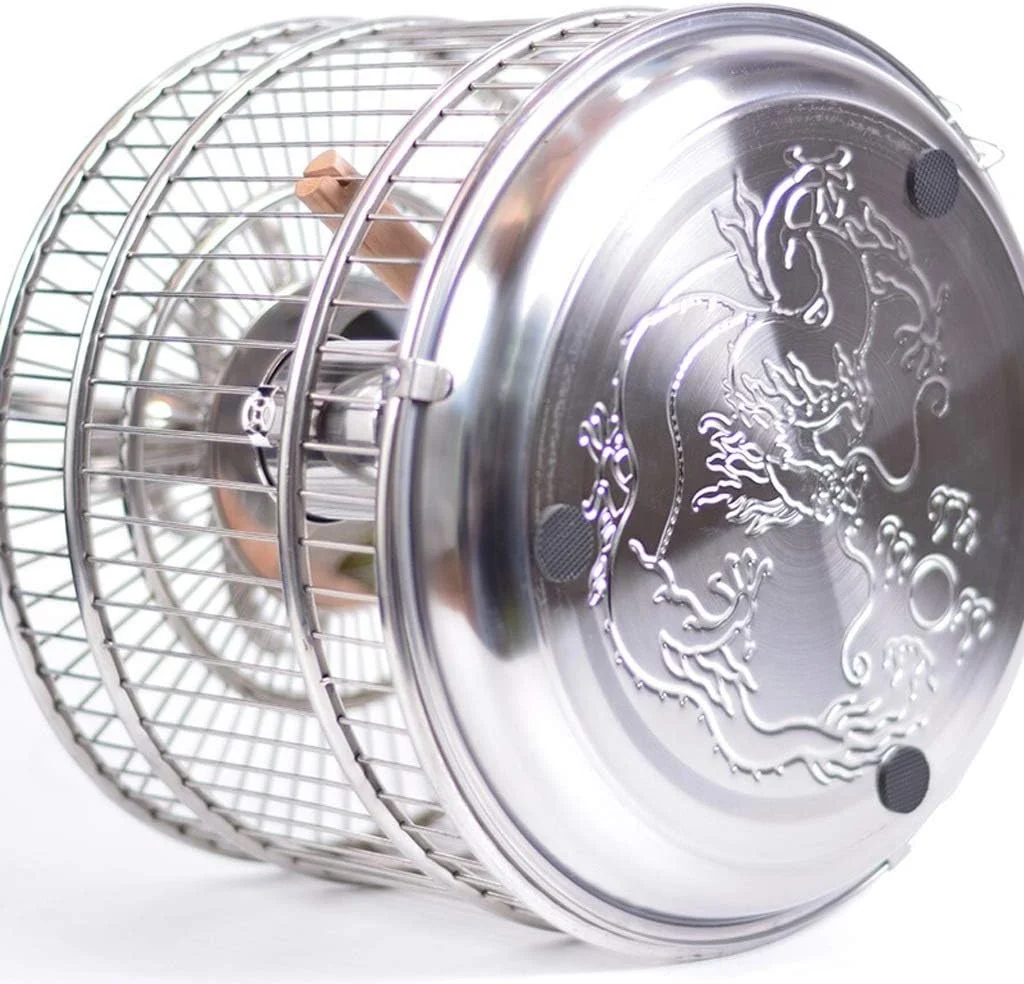 قفس پرنده استیل ضد زنگ، قفس پرندگان، پایه قفس پرنده، خانه های گرد آویز برای طوطی، فنچ، قناری، حیوانات کوچک، بادوام (اندازه: 28 سانتی متر) قفس پرنده استیل ضد زنگ، قفس پرندگان، پایه قفس پرنده، خانه های گرد آویز برای طوطی، فنچ، قناری، حیوانات کوچک، بادوام (اندازه: 28 سانتی متر)