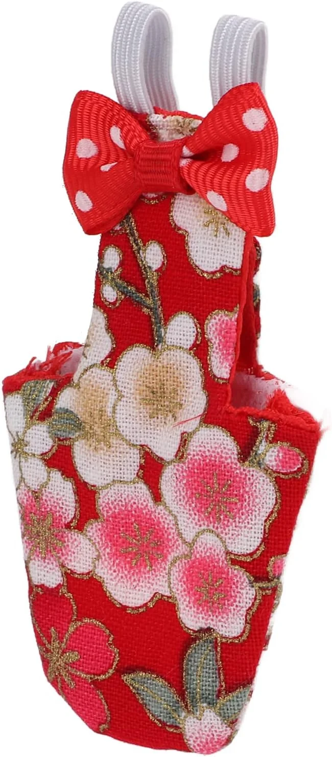 پوشک پرنده Seathkoa، طراحی حرفه ای و راحت برای طوطی ماکائو، پرنده خانگی و عروس هلندی (L، شکوفه های گیلاس قرمز) پوشک پرنده Seathkoa، طراحی حرفه ای و راحت برای طوطی ماکائو، پرنده خانگی و عروس هلندی (L، شکوفه های گیلاس قرمز)