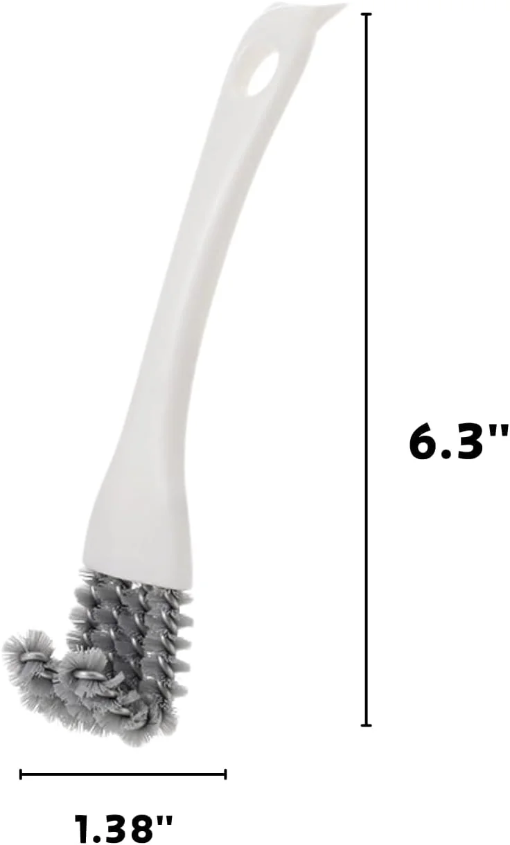 برس قفس پرنده 2 عددی به همراه اسکراپر - تمیز کننده قفس پرنده برای تمیز کردن لانه ها، میله ها، پاک کننده مدفوع، لوازم جانبی قفس حیوانات خانگی طوطی و مرغ عشق (2 عدد)