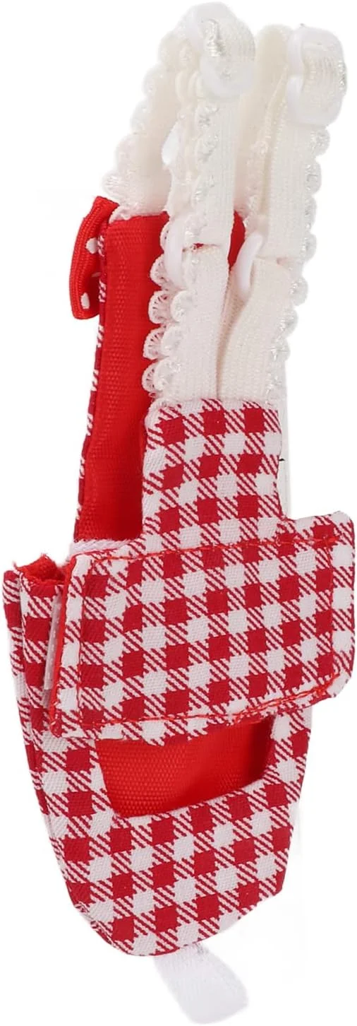 پوشک طوطی، طراحی پاپیونی محافظ، ضد آب، الاستیک، لباس خلبانی پرنده نخی تنگ برای مرغ عشق، برای ماکائو، برای پاراکیت (L، شبکه قرمز)