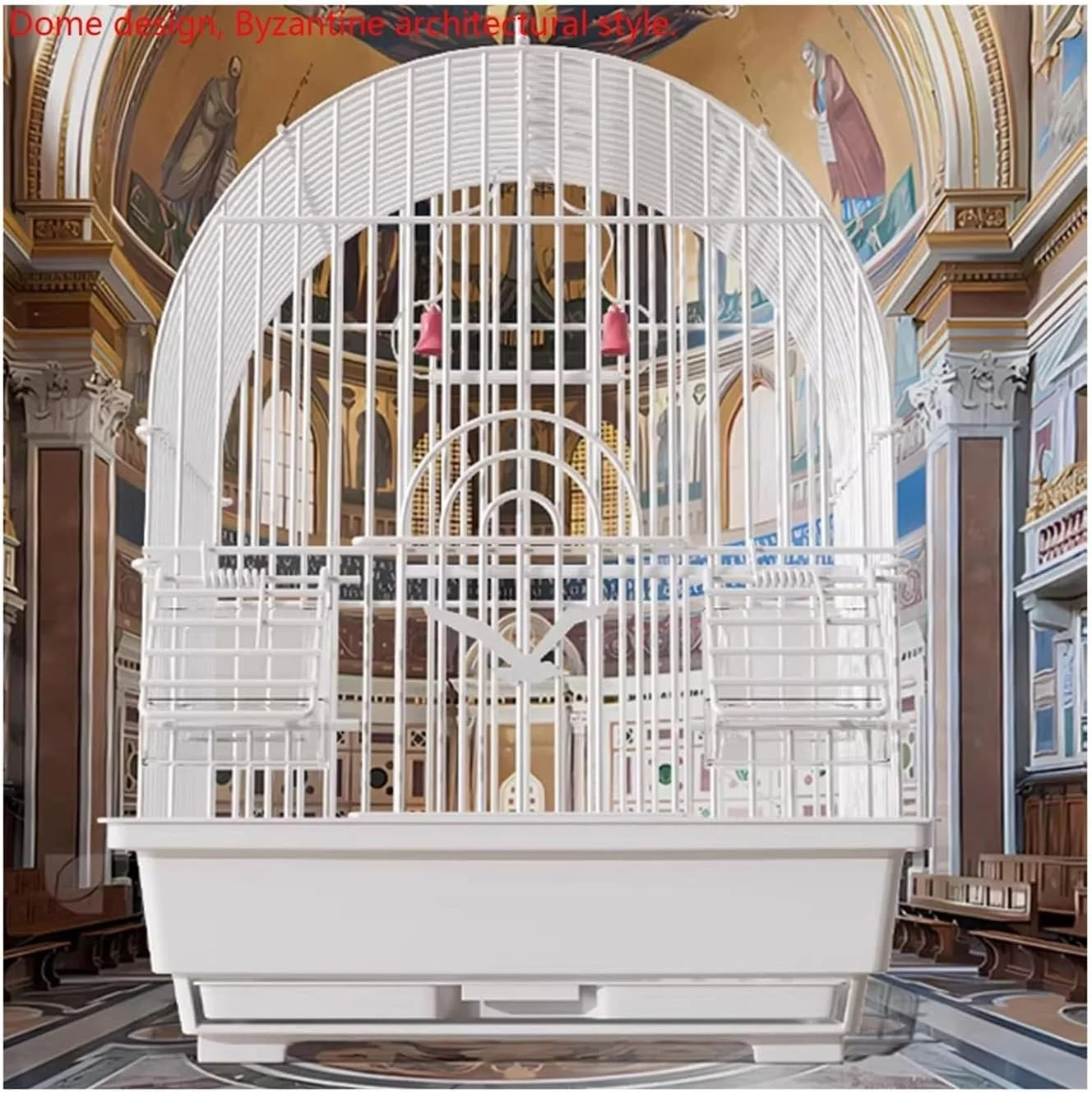 قفس پرنده قفس طوطی ویلای اکولوژیکی ویژه قفس پرنده خانگی بزرگ (سبز) قفس پرنده قفس طوطی ویلای اکولوژیکی ویژه قفس پرنده خانگی بزرگ (سبز)