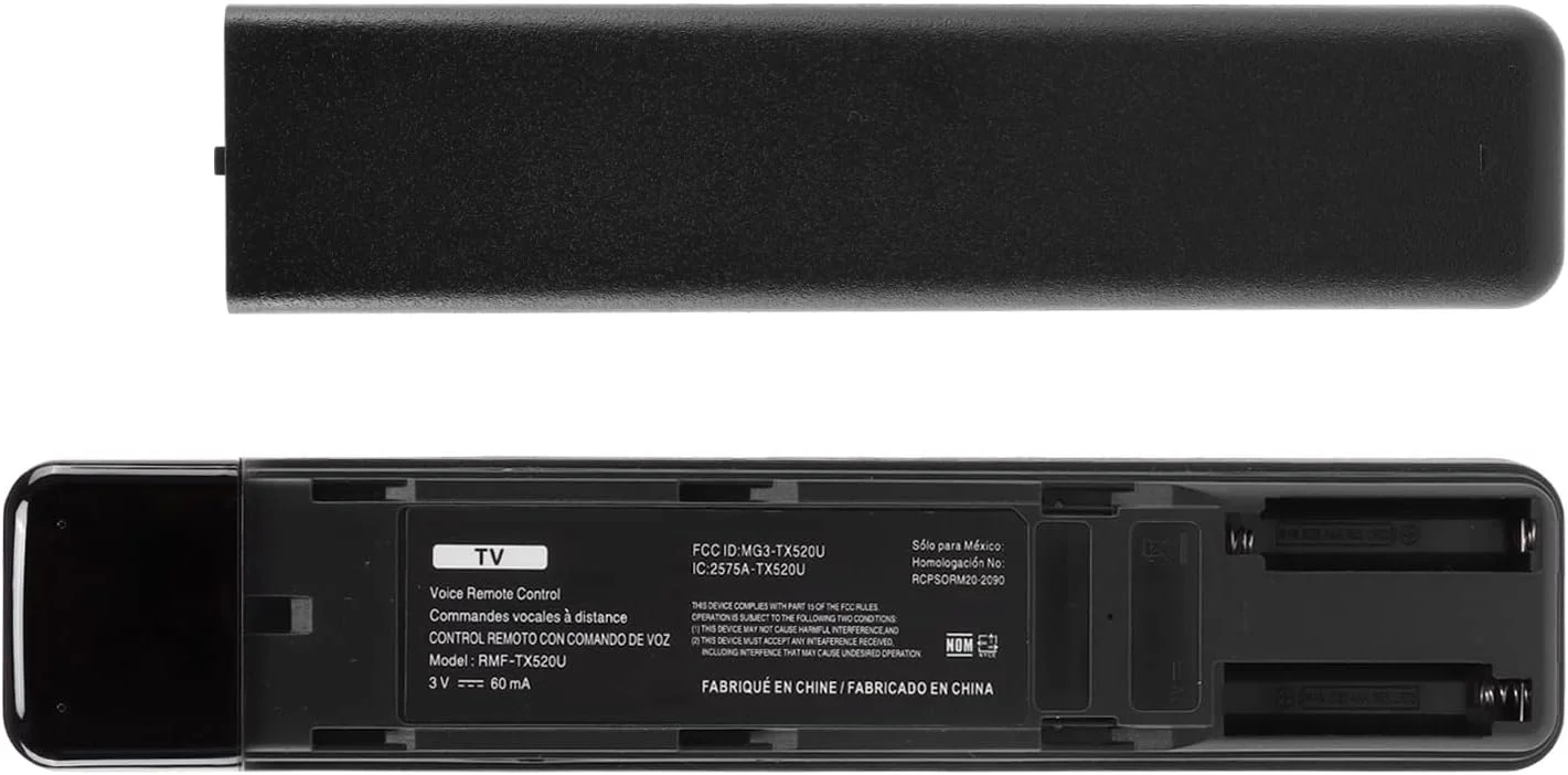 ریموت کنترل صوتی جایگزین YiBiChin مدل RMF-TX520U برای تلویزیون سونی MG3-TX520U, KD-43X, KD-50X, XR-50X, XR-55A, XR85Z9J, XR85X95J, XR83A90J