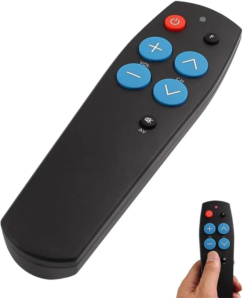 ریموت کنترل جهانی YANGUN با دکمه های بزرگ، ریموت کنترل تلویزیون مناسب سالمندان با دکمه های بزرگ، ریموت کنترل تلویزیون با دکمه های بزرگ برای تلویزیون و دستگاه های کابل IR ریموت کنترل جهانی YANGUN با دکمه های بزرگ، ریموت کنترل تلویزیون مناسب سالمندان با دکمه های بزرگ، ریموت کنترل تلویزیون با دکمه های بزرگ برای تلویزیون و دستگاه های کابل IR