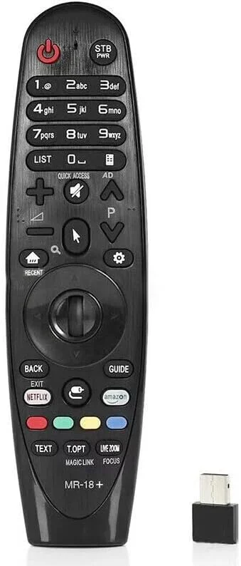 ریموت کنترل تلویزیون هوشمند XINFUTE مدل MR-18 MR-18+ مناسب برای کنترل از راه دور جادویی تلویزیون ال جی AN-MR400 AN-MR18BA AN-MR650 USB ریموت کنترل تلویزیون هوشمند XINFUTE مدل MR-18 MR-18+ مناسب برای کنترل از راه دور جادویی تلویزیون ال جی AN-MR400 AN-MR18BA AN-MR650 USB