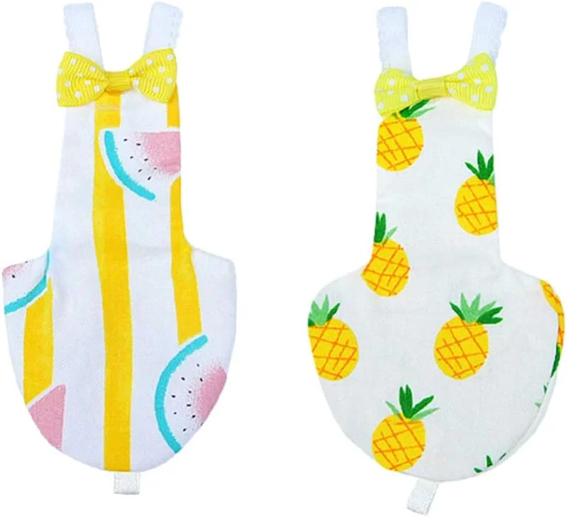 ست لباس پرواز طوطی، شامل پوشک پرنده، لباس خلبانی و شلوار مخصوص طوطی، مناسب برای پاراکیت و عروس هلندی (طرح تصادفی، 2 عدد)