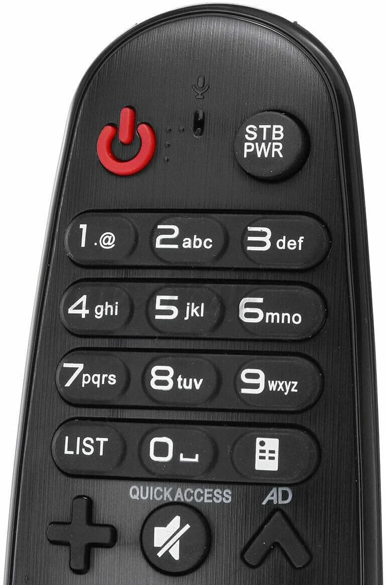 ریموت کنترل تلویزیون هوشمند XINFUTE مدل MR-18 MR-18+ مناسب برای کنترل از راه دور جادویی تلویزیون ال جی AN-MR400 AN-MR18BA AN-MR650 USB