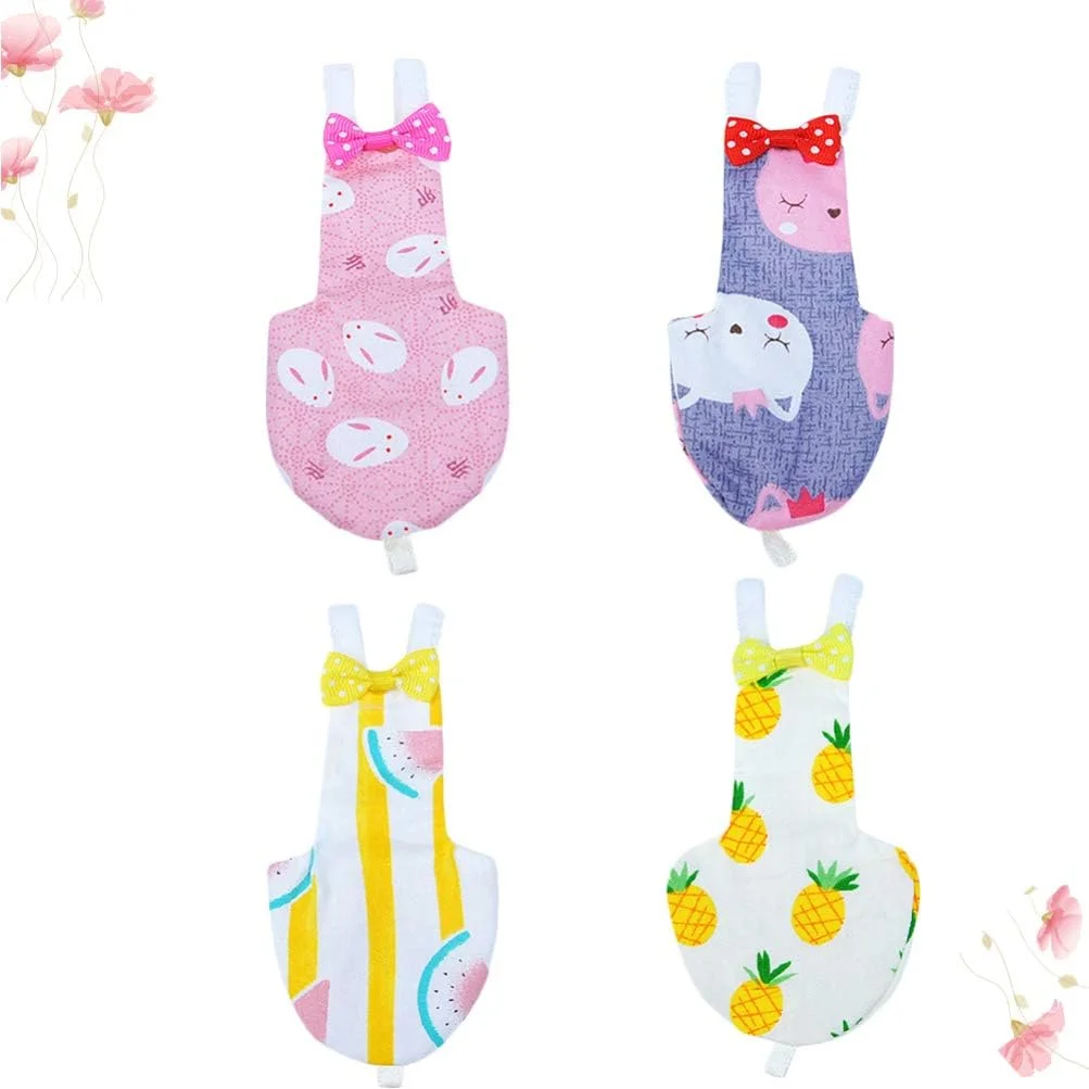 ست لباس پرواز طوطی، شامل پوشک پرنده، لباس خلبانی و شلوار مخصوص طوطی، مناسب برای پاراکیت و عروس هلندی (طرح تصادفی، 2 عدد)