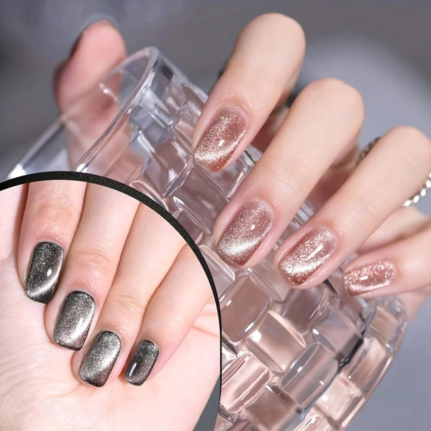 ست لاک ژل چشم گربه ای KASTWAVE، ست 6 عددی لاک ژل پاستلی چشم گربه ای با آهنربای چشم گربه ای برای ناخن، لاک ژل UV رنگ های پاستلی، لاک ژل چشم گربه ای رنگین کمانی مغناطیسی، لاک ژل نئون ست لاک ژل چشم گربه ای KASTWAVE، ست 6 عددی لاک ژل پاستلی چشم گربه ای با آهنربای چشم گربه ای برای ناخن، لاک ژل UV رنگ های پاستلی، لاک ژل چشم گربه ای رنگین کمانی مغناطیسی، لاک ژل نئون