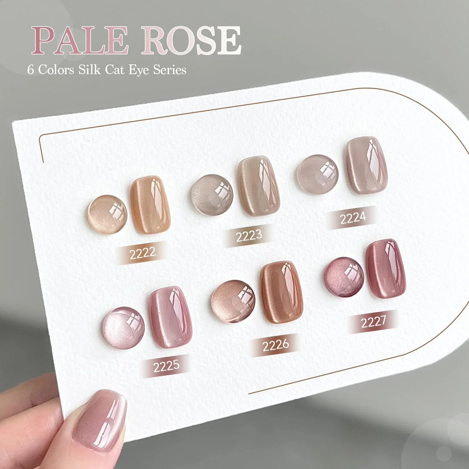 مجموعه لاک ژل چشم گربه ای صورتی نقره ای GAOY با آهنربا برای چشم گربه ای اکلیلی هولوگرافیک، مانیکور ژلی سالنی و طراحی ناخن DIY در خانه مجموعه لاک ژل چشم گربه ای صورتی نقره ای GAOY با آهنربا برای چشم گربه ای اکلیلی هولوگرافیک، مانیکور ژلی سالنی و طراحی ناخن DIY در خانه