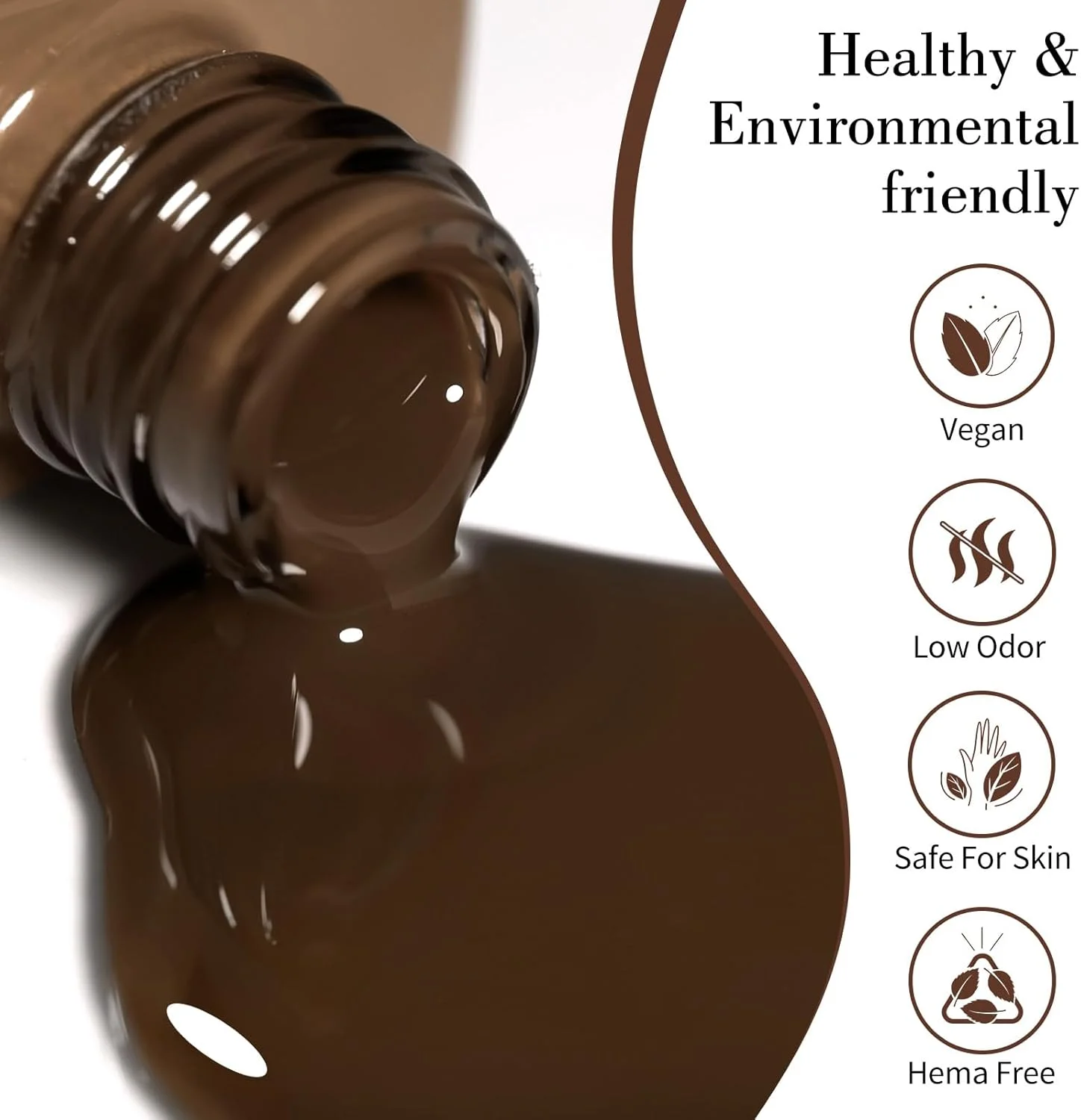 لاک ژل قهوه ای تیره CANNI، 1 عدد لاک ژل قهوه ای، لاک ژل قهوه ای ایرلندی، لاک ناخن ژلی براق، لاک ژل یو وی، مانیکور ناخن فرانسوی، مناسب برای سالن و استفاده شخصی لاک ژل قهوه ای تیره CANNI، 1 عدد لاک ژل قهوه ای، لاک ژل قهوه ای ایرلندی، لاک ناخن ژلی براق، لاک ژل یو وی، مانیکور ناخن فرانسوی، مناسب برای سالن و استفاده شخصی