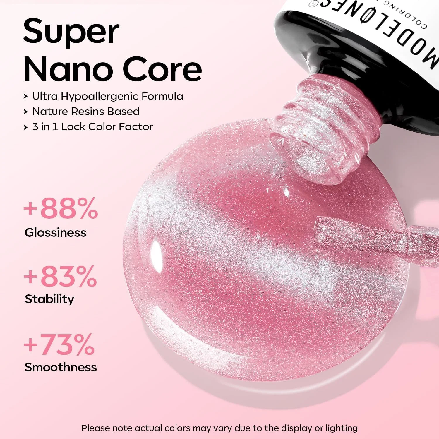 لاک ژل چشم گربه ای مدلونز، 15 میل، چشم گربه ای صورتی با آهنربا، لاک ژل ولنتاین صورتی، شیمر نقره ای، ژل مغناطیسی بازتابنده نیمه شفاف خیساندنی برای زنان و دختران لاک ژل چشم گربه ای مدلونز، 15 میل، چشم گربه ای صورتی با آهنربا، لاک ژل ولنتاین صورتی، شیمر نقره ای، ژل مغناطیسی بازتابنده نیمه شفاف خیساندنی برای زنان و دختران