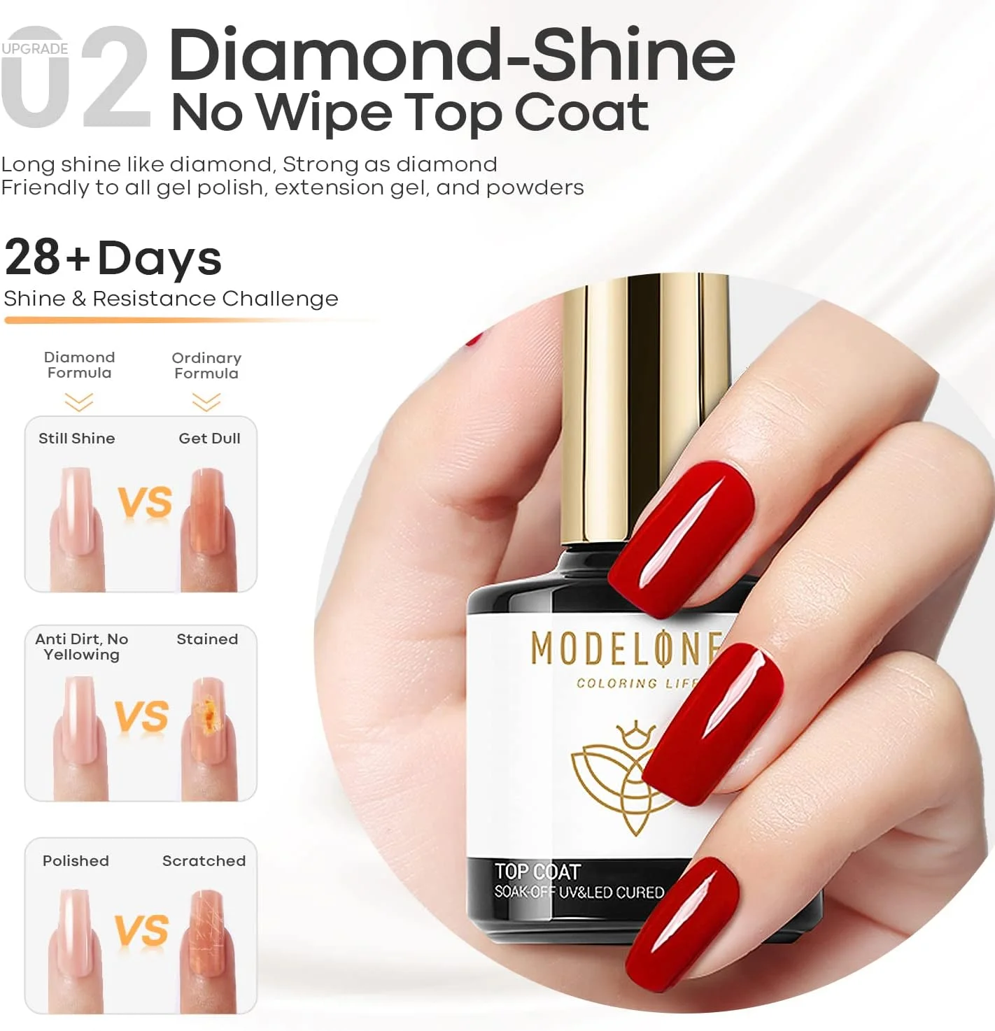 ست لاک ژل بیس کت و تاپ کت مدلونز، 3 عدد 10 میلی لیتر تاپ کت مات و براق بدون نیاز به دستمال، جلوه های براق و مات با ماندگاری بالا، مناسب برای استفاده در خانه ست لاک ژل بیس کت و تاپ کت مدلونز، 3 عدد 10 میلی لیتر تاپ کت مات و براق بدون نیاز به دستمال، جلوه های براق و مات با ماندگاری بالا، مناسب برای استفاده در خانه