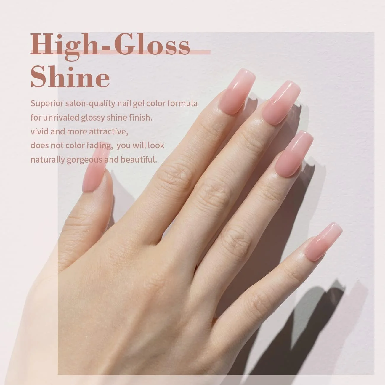 لاک ژل ناخن RARJSM، ژله ای صورتی، نیمه شفاف، رنگ های برهنه خنثی، رنگ پوست، لاک ژل شیری، صورتی یخی روشن، 15 میلی لیتر، تک بطری، خیساندن در UV LED، قابل استفاده در خانه، سالن، DIY، مانیکور فرانسوی، هنر ناخن