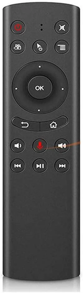 ریموت کنترل WeChip G20 برای Nvidia Shield TV، کنترل صوتی بی سیم 2.4G، موس هوایی حسگر برای جعبه تلویزیون اندرویدی PC ریموت کنترل WeChip G20 برای Nvidia Shield TV، کنترل صوتی بی سیم 2.4G، موس هوایی حسگر برای جعبه تلویزیون اندرویدی PC