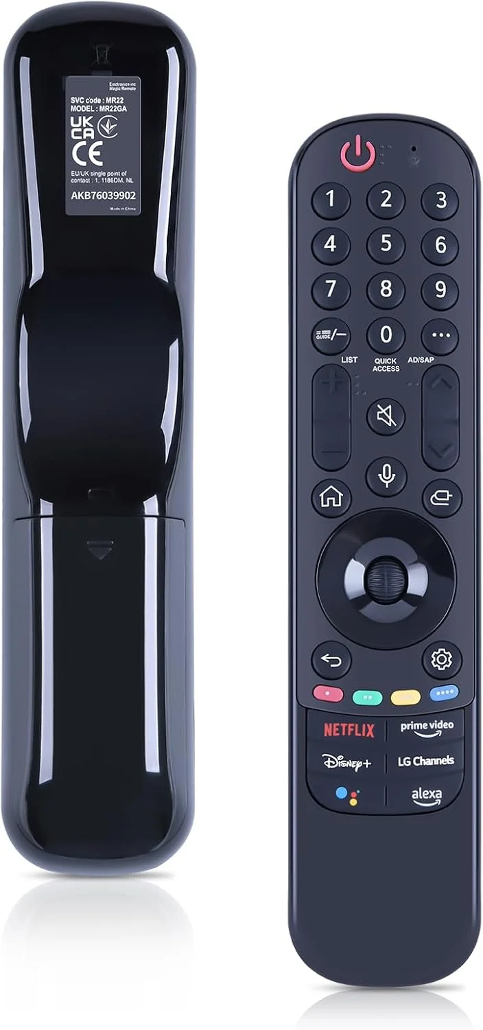 ریموت کنترل جهانی WDZP IR (بدون صدا) برای تلویزیون های ال جی UHD OLED QNED NanoCell 4K 8K مدل های 2017-2023 ریموت کنترل جهانی WDZP IR (بدون صدا) برای تلویزیون های ال جی UHD OLED QNED NanoCell 4K 8K مدل های 2017-2023