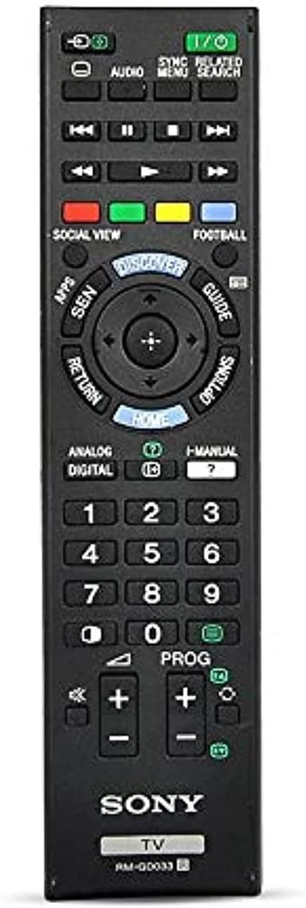 ریموت کنترل تلویزیون ال ای دی/ال سی دی سونی - RMGD033 ریموت کنترل تلویزیون ال ای دی/ال سی دی سونی - RMGD033