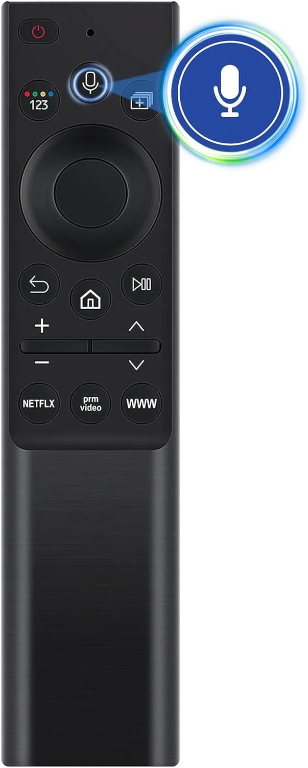 ریموت کنترل هوشمند صوتی جایگزین VINABTY BN59-01354A مناسب برای ریموت کنترل تلویزیون هوشمند سامسونگ BN59-01350C BN59-01350F BN59-01357L BN59-01357C BN59-01357A