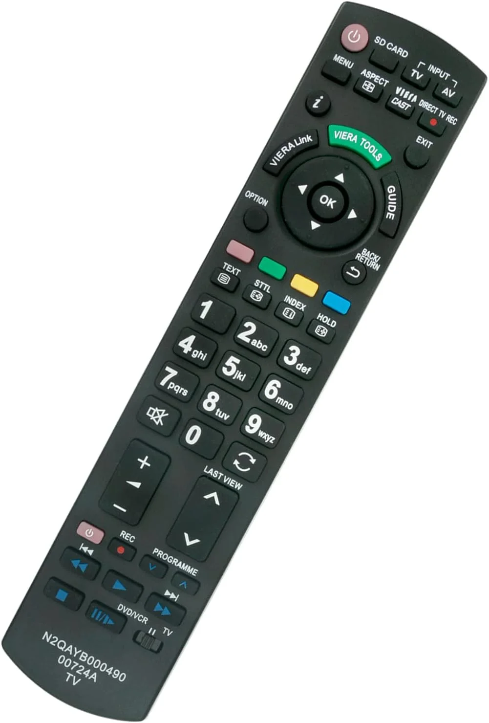 ریموت کنترل جایگزین VINABTY N2QAYB000490 زیر مجموعه N2QAYB000353 سازگار با تلویزیون هوشمند پاناسونیک N2QAYB000724 TX-L32S20BA TX-L32S20ES TX-L32S20L TX-L32U3E TX-L32UX3E TX-P50U20B TX-P50U20E ریموت کنترل جایگزین VINABTY N2QAYB000490 زیر مجموعه N2QAYB000353 سازگار با تلویزیون هوشمند پاناسونیک N2QAYB000724 TX-L32S20BA TX-L32S20ES TX-L32S20L TX-L32U3E TX-L32UX3E TX-P50U20B TX-P50U20E