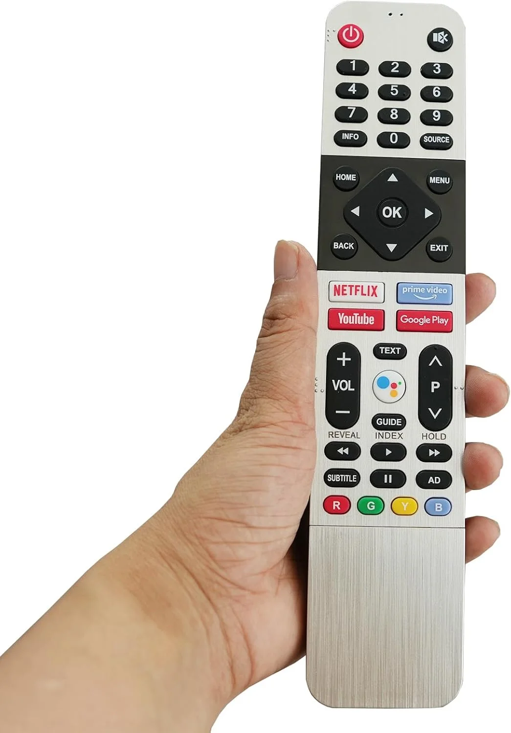 ریموت کنترل صوتی یونیورسال جایگزین برای تلویزیون اندروید 4K اسکایورث مدلهای 50SUC6500 55SUC6500 65SUC6500 55XC9000 65XC9000 65UC6200 70UC6200 75UC6200 30TC6200 40TC6200 42TC6200 XC9300 43UC7500 50UC7500 ریموت کنترل صوتی یونیورسال جایگزین برای تلویزیون اندروید 4K اسکایورث مدلهای 50SUC6500 55SUC6500 65SUC6500 55XC9000 65XC9000 65UC6200 70UC6200 75UC6200 30TC6200 40TC6200 42TC6200 XC9300 43UC7500 50UC7500