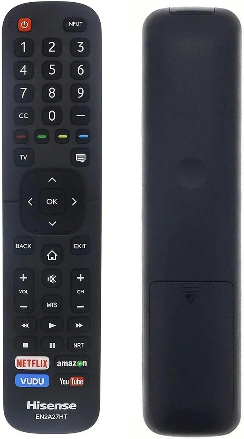 ریموت کنترل جایگزین USARMT مدل EN2A27HT مناسب تلویزیون های هوشمند 4K HDR هایسنس مدل های 40H5D 43H5D 43H6D 50DU6070 50H5D 50H6D 55DU6070 55H6D 60DU6070 65H6D - عرضه انحصاری توسط Sourcing Remote