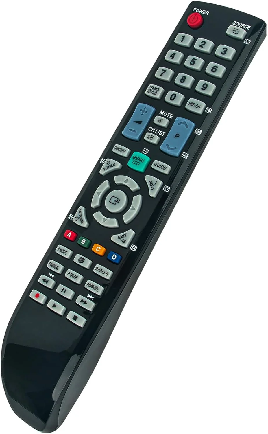 ریموت کنترل جایگزین جدید VINABTY AA59-00483A - ریموت کنترل جایگزین AA5900483A مناسب برای تلویزیون SAMSUNG مدل های PS43D490A1W PS51D490A1W PS51D550C1W PS51D570C2S PS59D550C1W PS59D570C2S